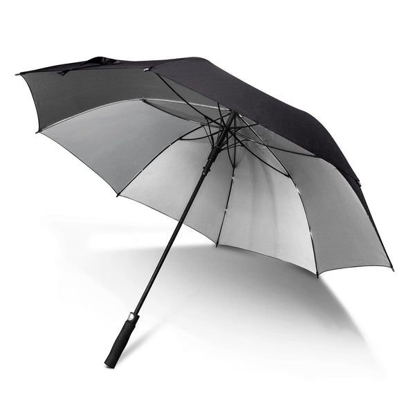 STORM PROOF®️ Heavy Duty, Silver Underside Umbrella, Auto Open