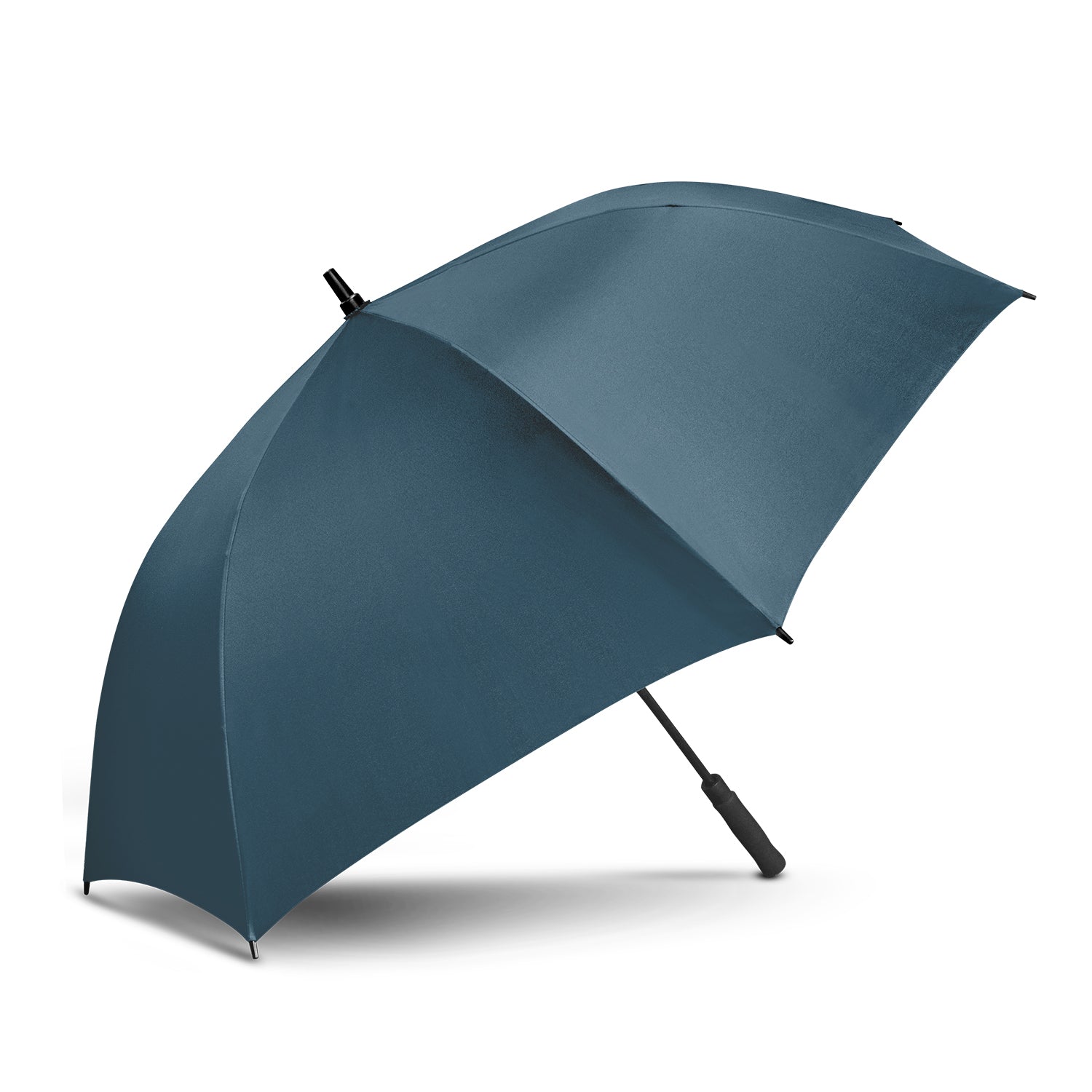STORM-PROOF®️-premium-silver-underside-umbrella-auto-open-navy