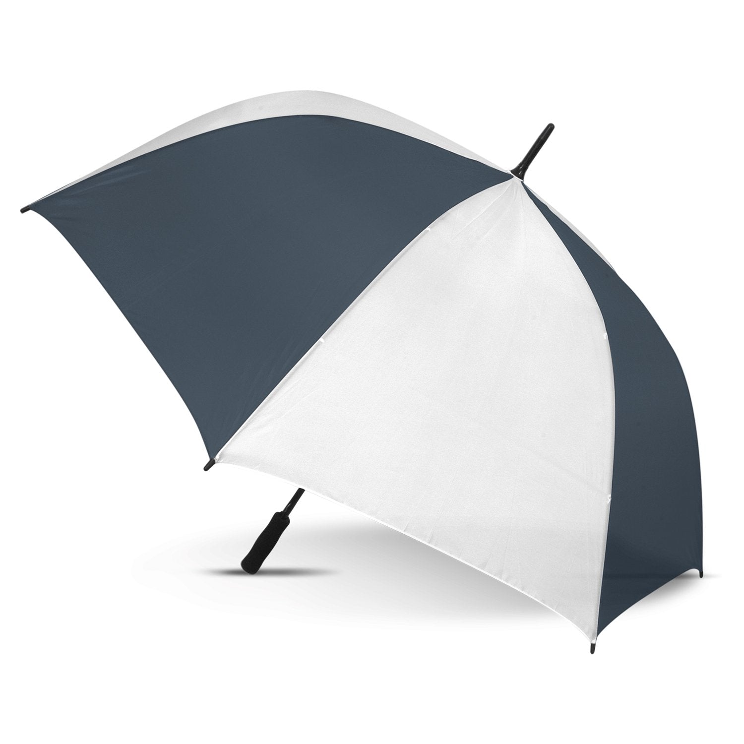 STORM-PROOF®️-premium-sports-umbrella-auto-open-white-and-navy-blue-umbrella