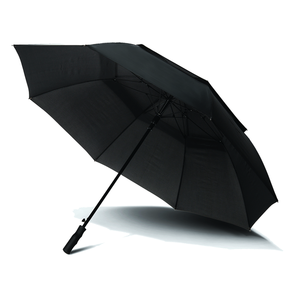 Heavy Duty Storm Proof Umbrella, Wind Proof Umbrella, Premium, Black