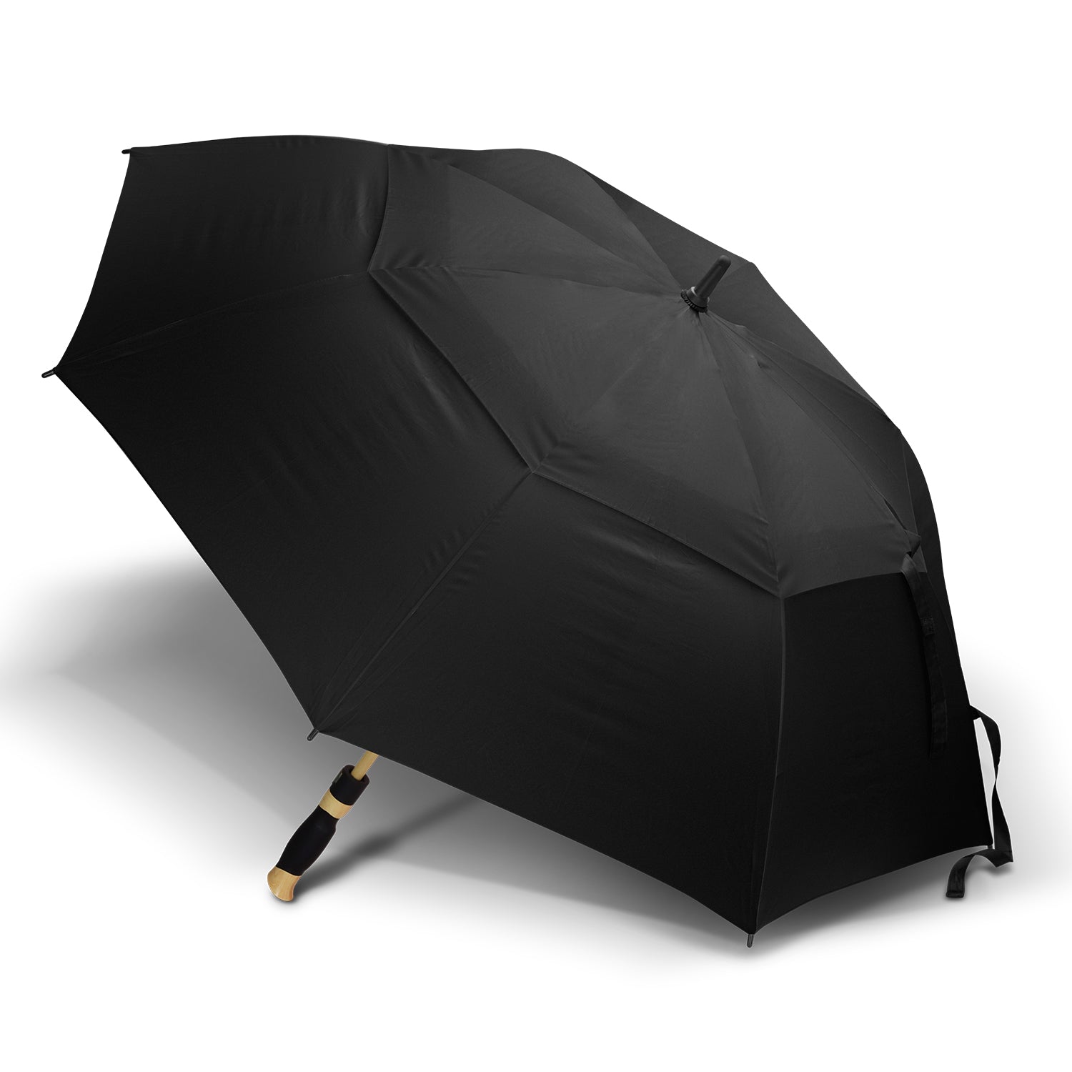 STORMPROOF CYCLONE XL®️ - Heavy Duty Storm Umbrella With Double Layer Wind Vent System, Wind Proof Fibreglass Frame - Auto-Open Push Button Feature