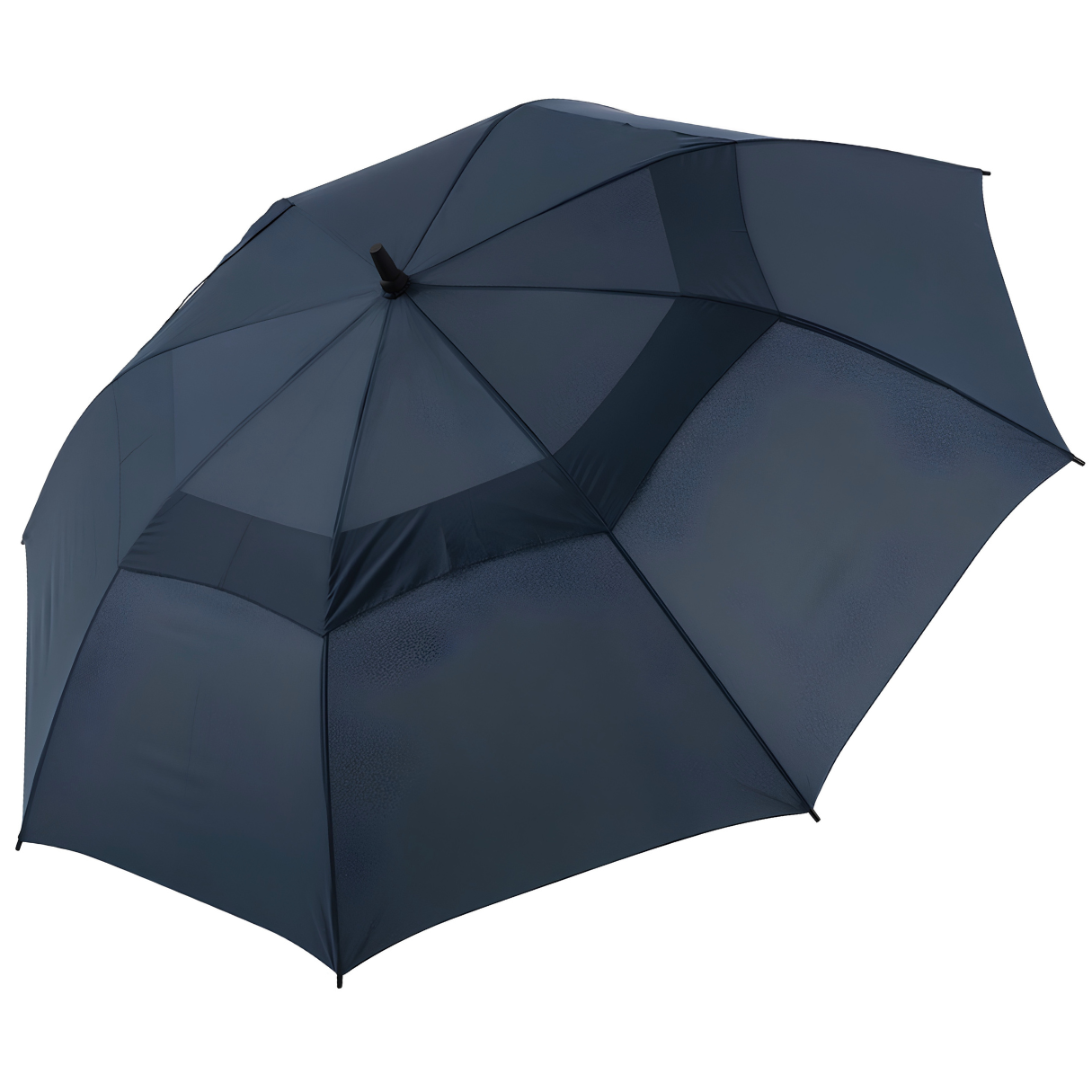 UMBRA®️ Sovereign - Heavy Duty Sports Umbrella With Double Layer Wind/Vent System, Superior Pongee Fabric - Auto-Open Push Button Feature