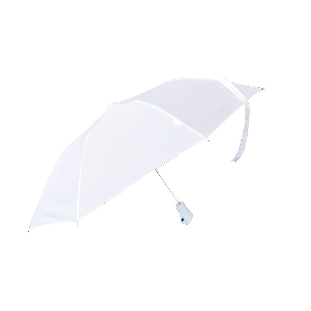 CLASSIC®️-collapsible-umbrella-compact-umbrella-foldable-white