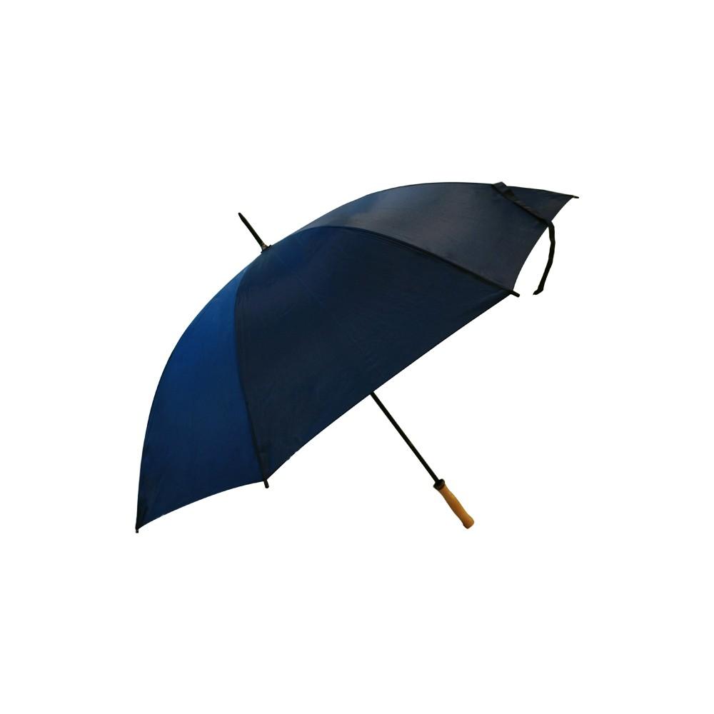 CLASSIC®️ Wood Handle Umbrella, Black, Windproof, Fibreglass, Golf