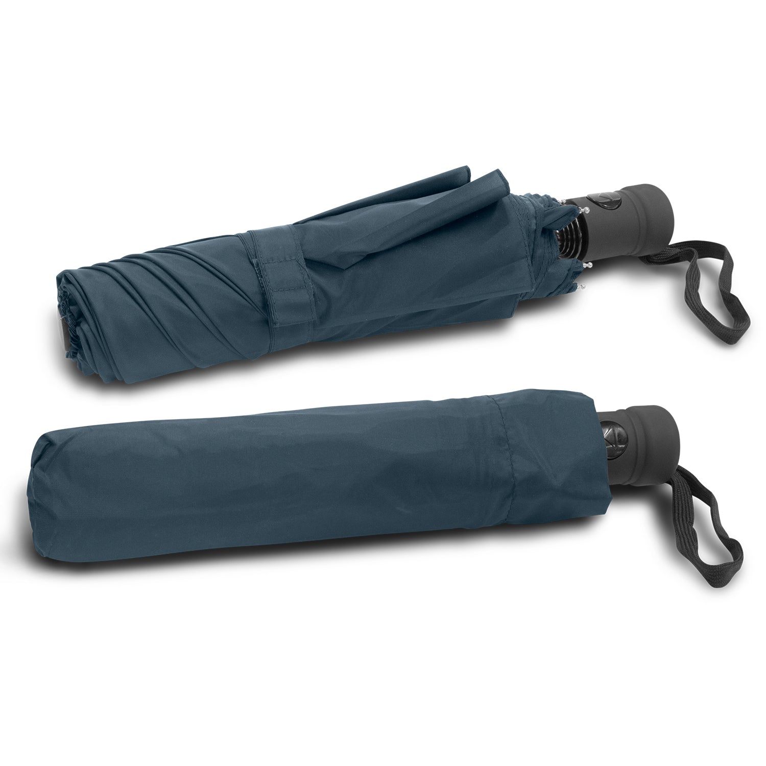 PEROS-TRI-FOLD-COMPACT-Umbrella-Compact-Travel-Umbrella-collapsible-steel-shaft-navy-blue-2