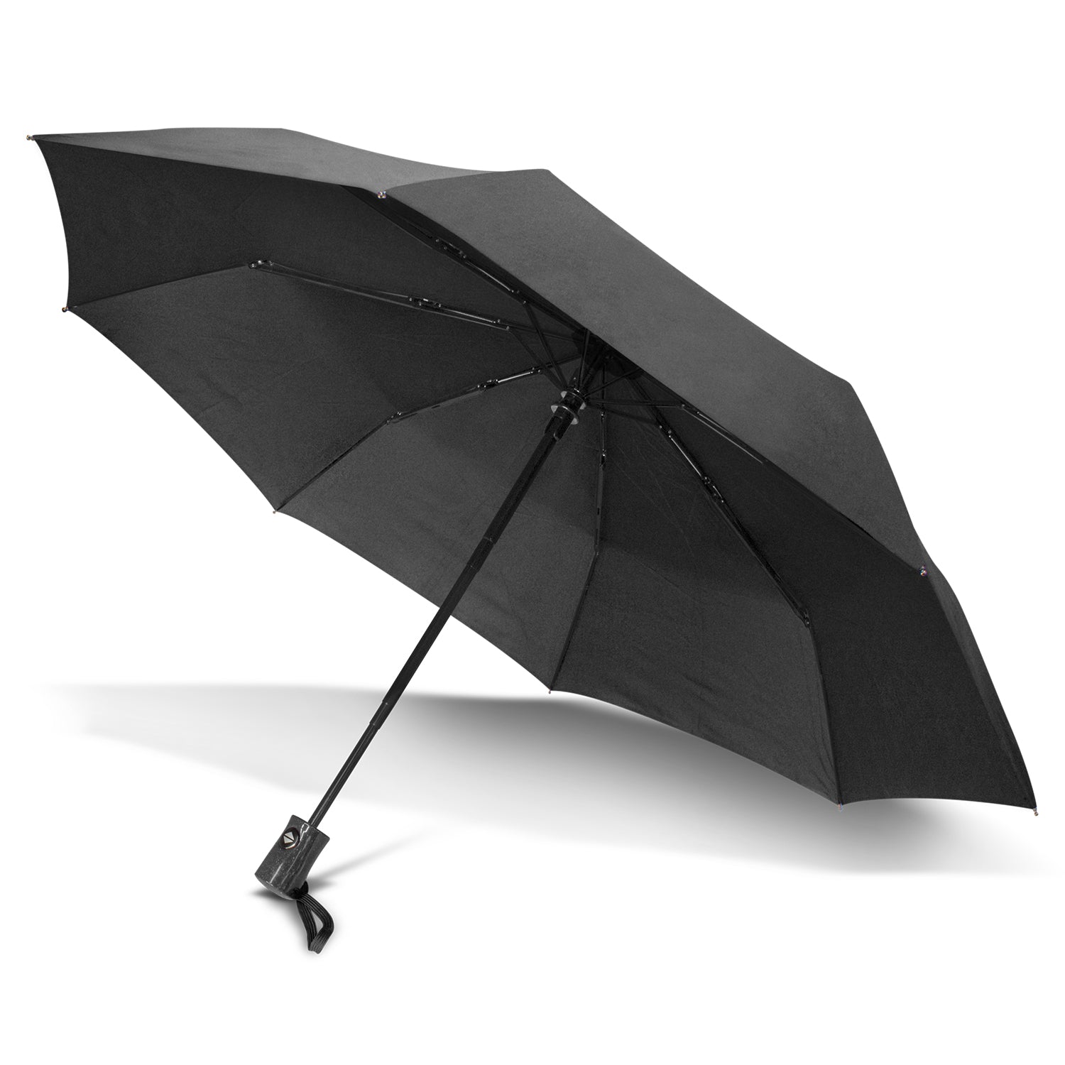 STORM PROOF ULTIMATE COMPACT RAINDROP®️ Premium Collapsible Umbrella, Heavy Duty Steel Frame, Textured Raindrop Finish Handle -SMART Auto Open & Close