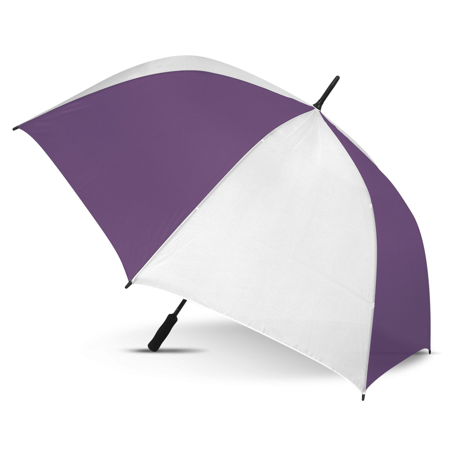 STORM PROOF ULTIMATE®️ Heavy Duty Sports Umbrella with Windproof Fibreglass Frame - Premium Automatic Opening - White Panels