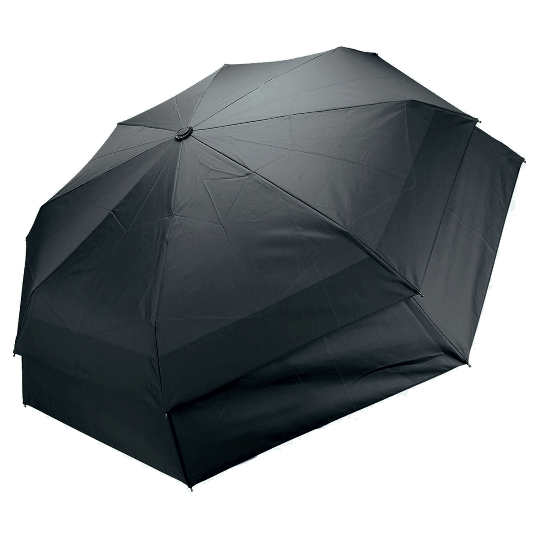 UMBRA®️ ULTIMATE COMPACT - Heavy Duty Wind-Rated Compact Umbrella With Double Layer Wind/Vent System & Superior ULTIMATE™ Fibreglass Rib Frame, Smart Auto Open & Close