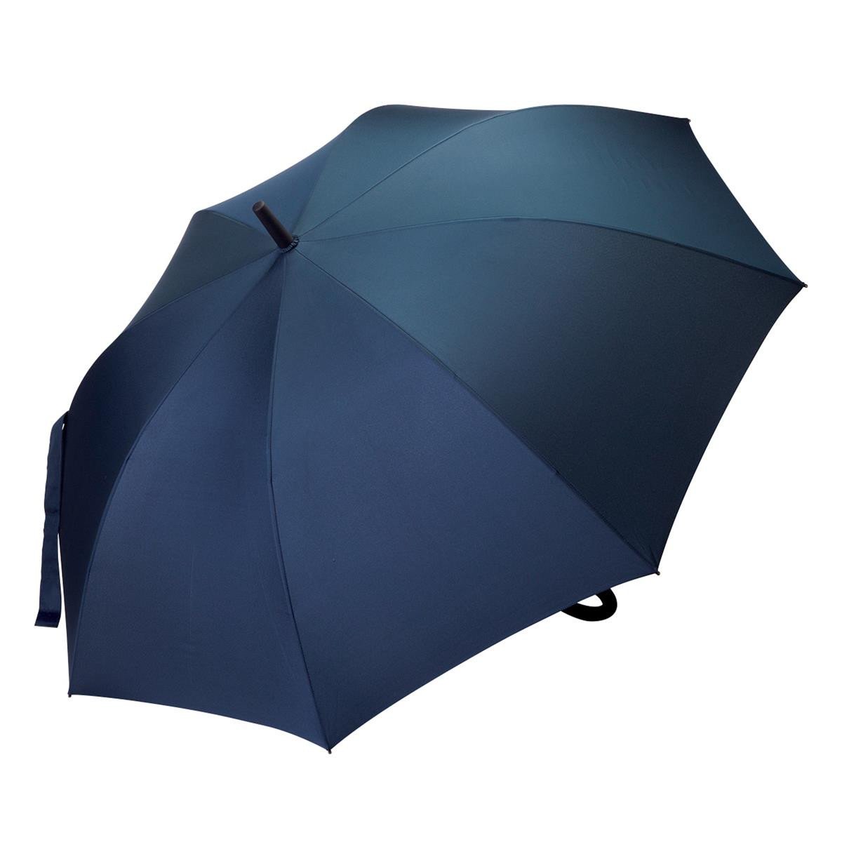 UMBRA®️ Corporate Hook Umbrella With Wind Resistant Frame, Fibreglass Shaft With Auto-Open Push Button Feature - Premium Rubberised Hook Handle