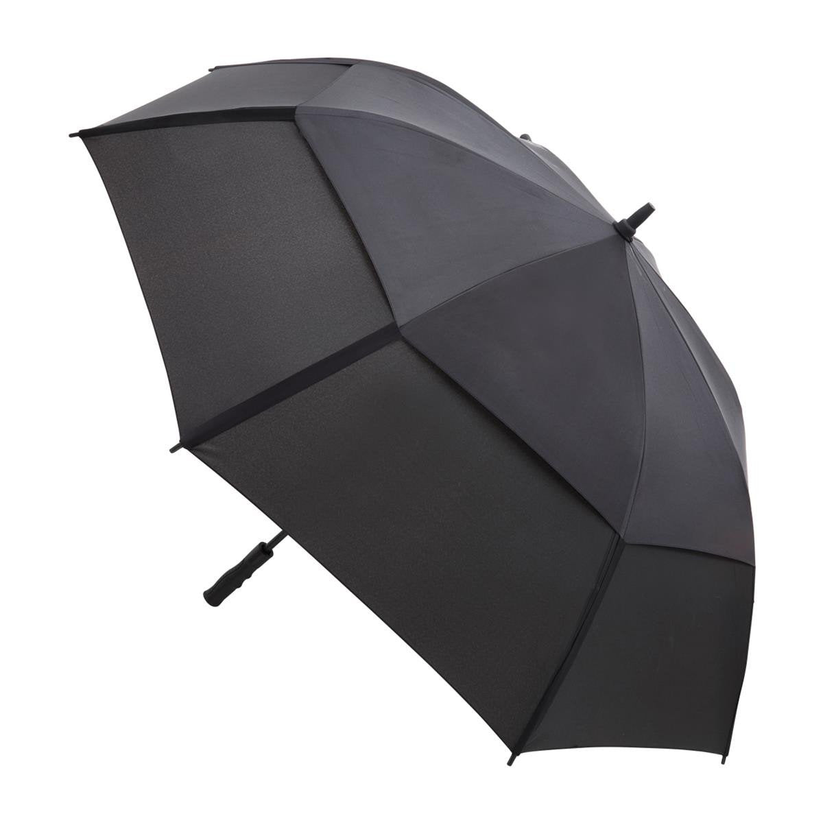 Umbra®️-ultimate-heavy-duty-storm-proof-umbrella-fibreglass-frame-double-layer-wind-vent-system-auto-open-black