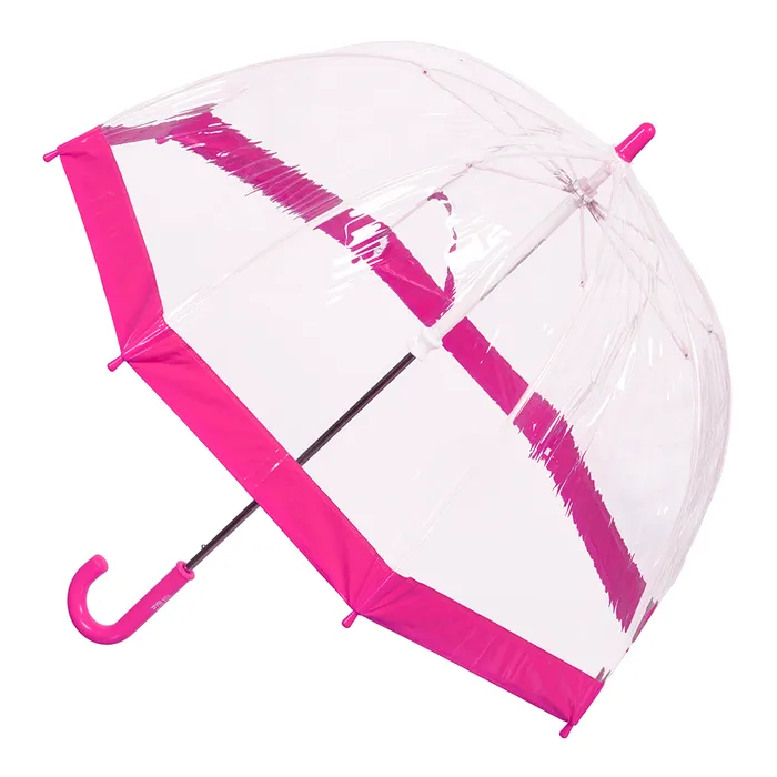 clifton-kids-birdcage-umbrella-kid-friendly-pink-border-design-clear-dome-umbrella-childrens-umbrella
