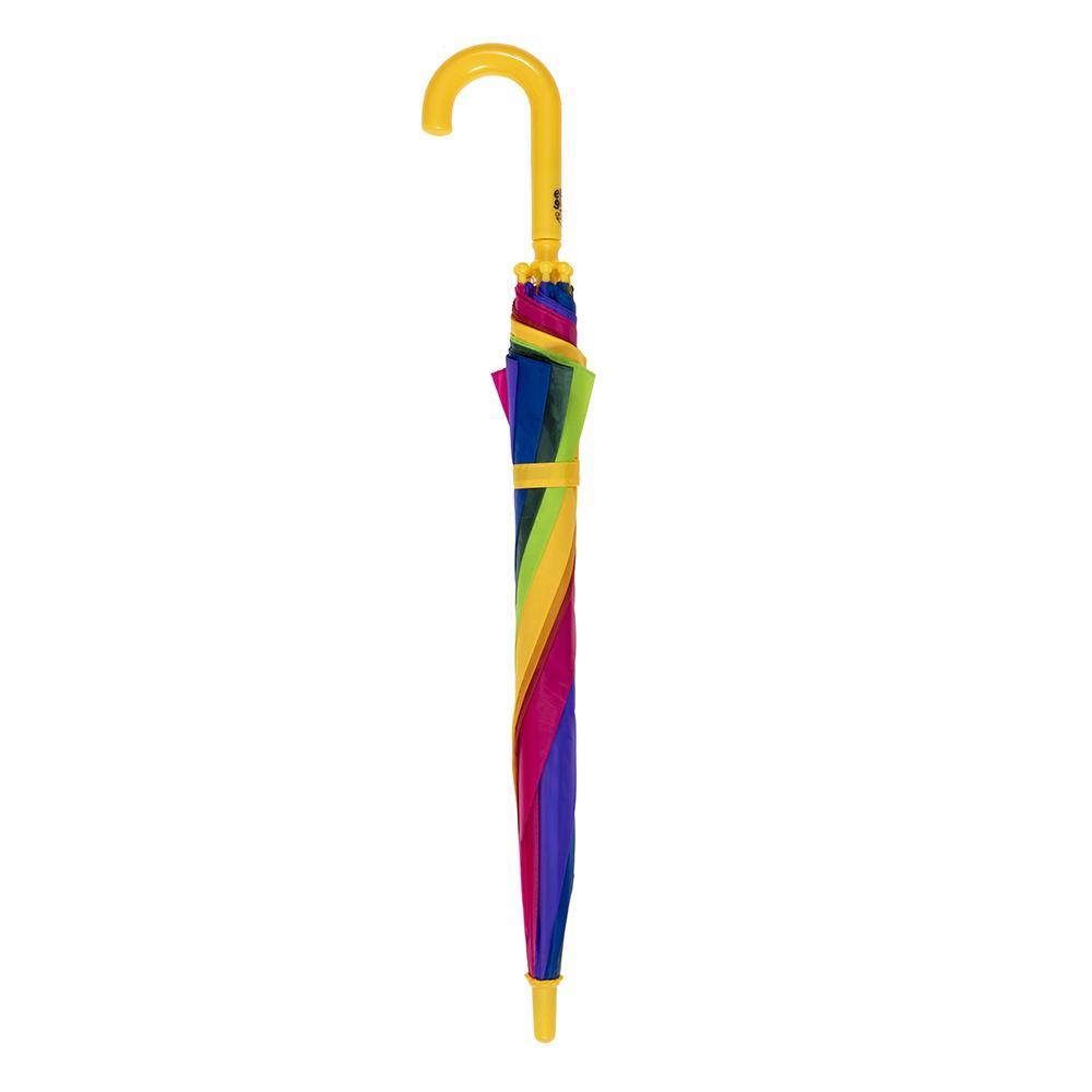 CLIFTON®️ KIDS - Kid Friendly Umbrella - Rainbow Panel Umbrella