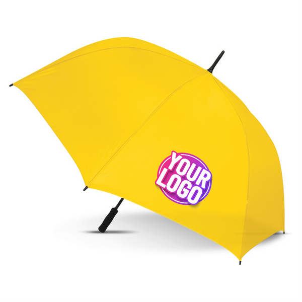 CUSTOM BRANDED STORM PROOF ULTIMATE®️ Heavy Duty Sports Umbrella wit UMBRELLAS DIRECT AUSTRALIA